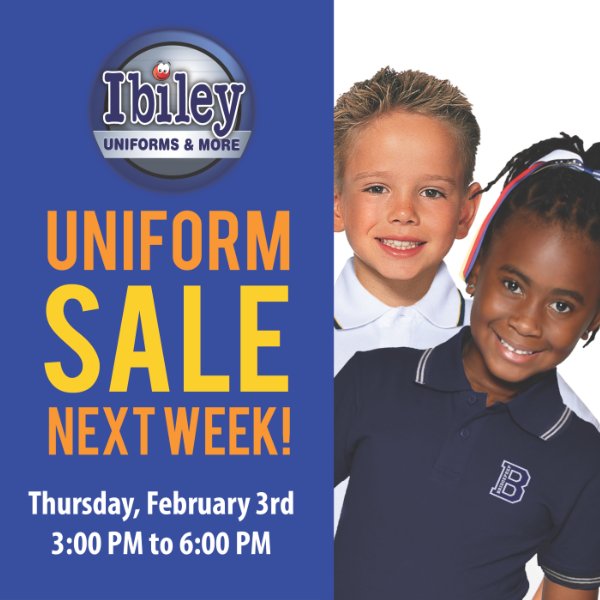 IBLEY UNIFORM SALE